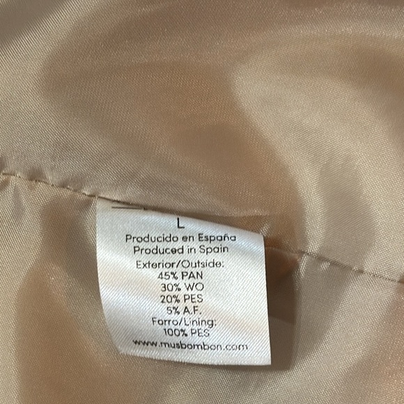 Mus & Bombon Long Wool Blend Coat - Picture 4 of 8